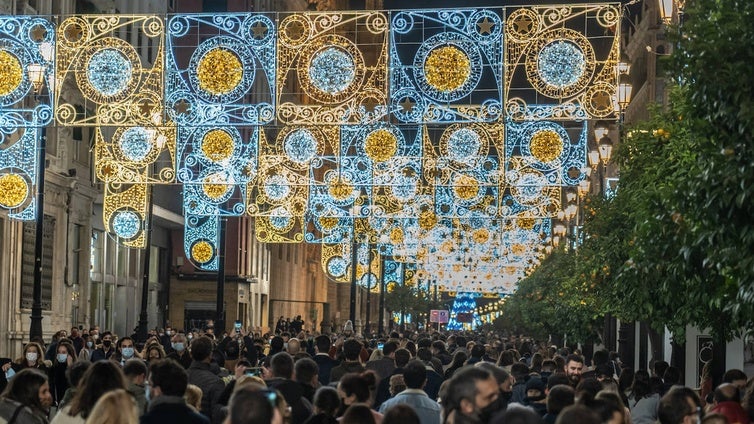Estas son las calles que tendrán alumbrado navideño en 2025 en Sevilla