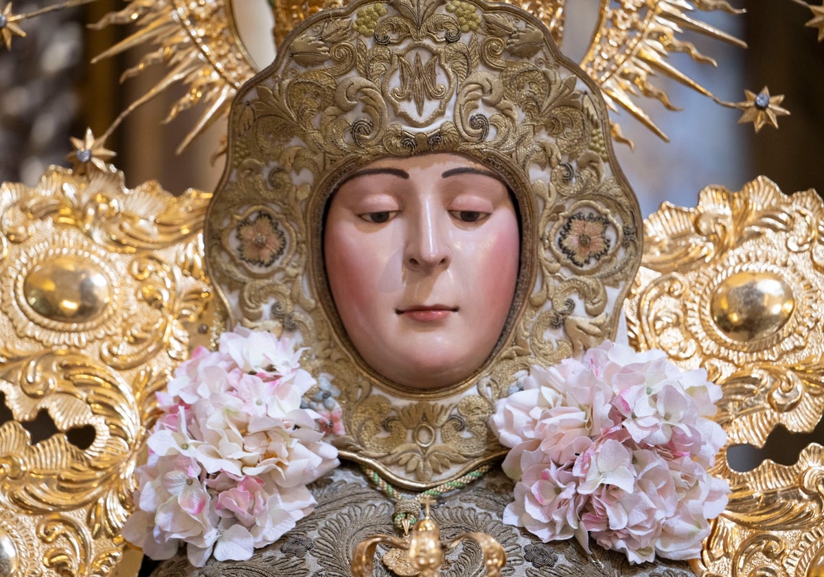 La Virgen del Rocío de Sevilla en el Salvador