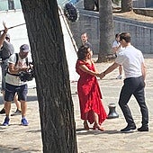 Así está siendo el rodaje de 'Berlín', la exitosa serie de Netflix, en Sevilla