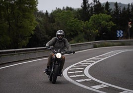 Muere una motorista en la A-92 a la altura de Osuna