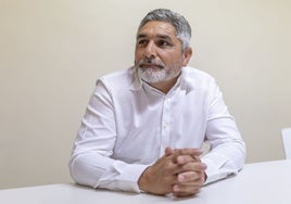 Juan José Cortés, en una entrevista de archivo