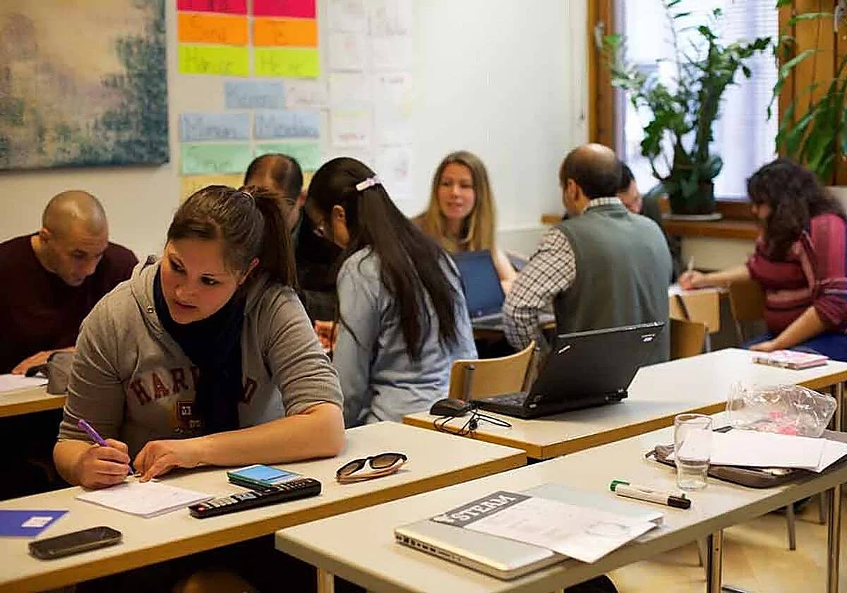 Imagen de un taller sociocultural en Nervión