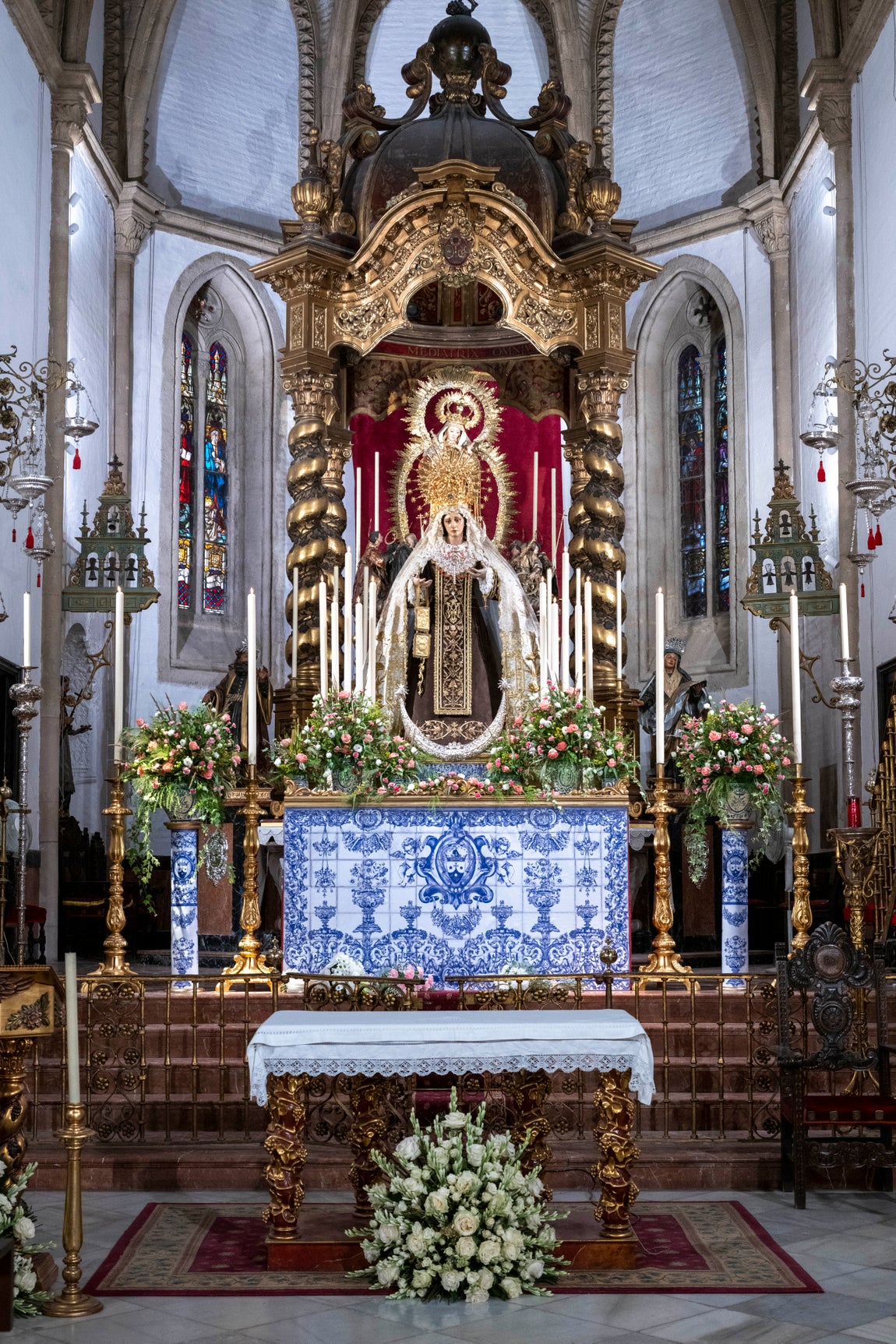 Las imágenes de los besamanos de la Virgen del Carmen en Sevilla