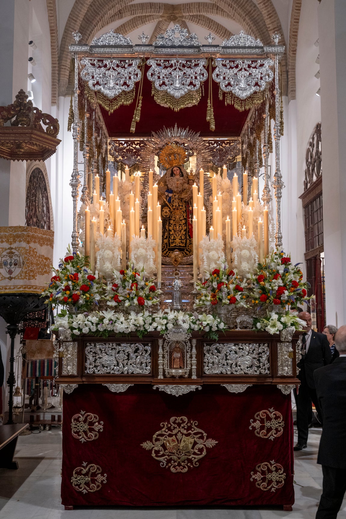Las imágenes de la procesión de la Virgen del Carmen de Santa Catalina