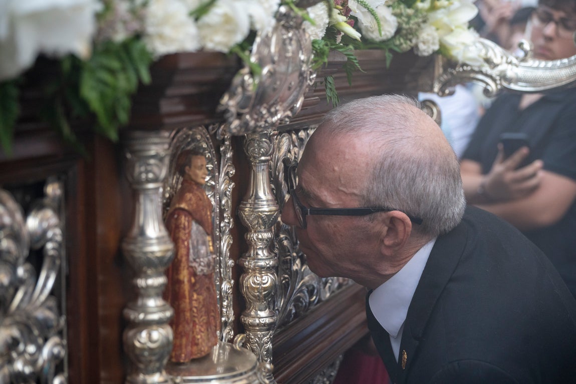 Las imágenes de la procesión de la Virgen del Carmen de Santa Catalina