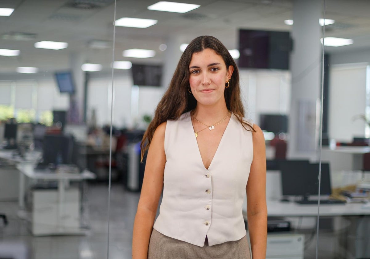 La periodista de ABC de Sevilla, Cristina Rubio