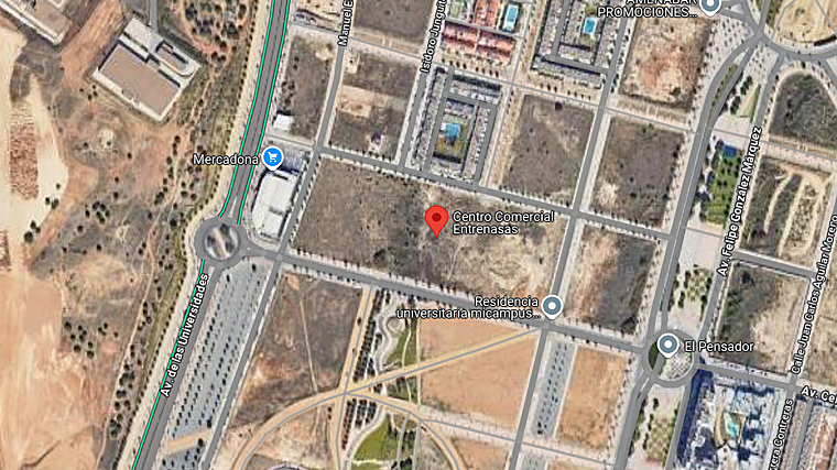 Cómo llegar al centro comercial Entrenasas