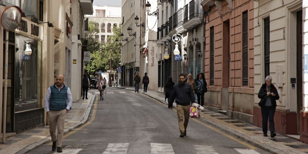 La obra de la calle Méndez Núñez de Sevilla acabará el Viernes de Dolores
