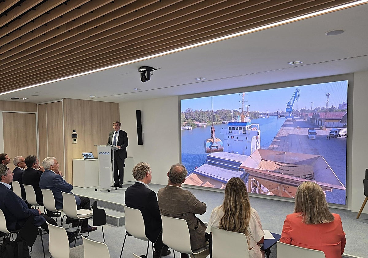 Rafael Carmona explica el proyecto de mejora de la infraestructura eléctrica