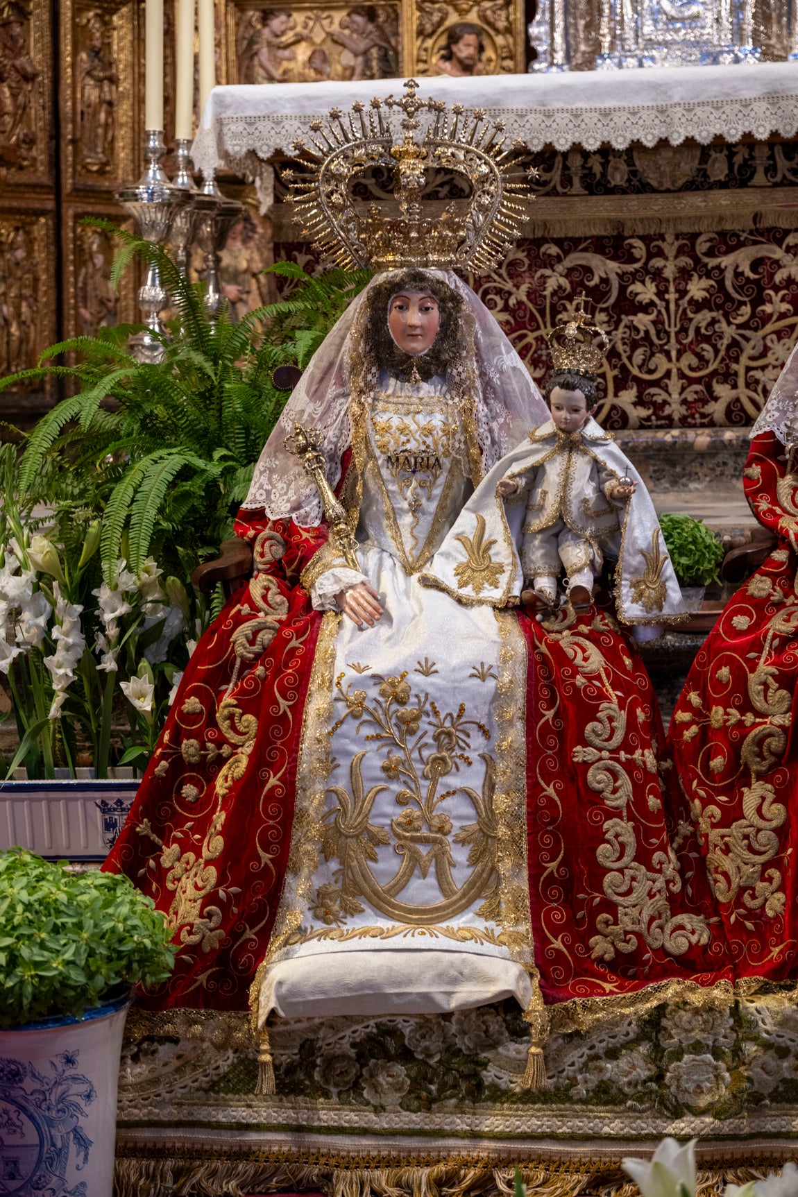 Las imágenes de Santa Ana en su festividad
