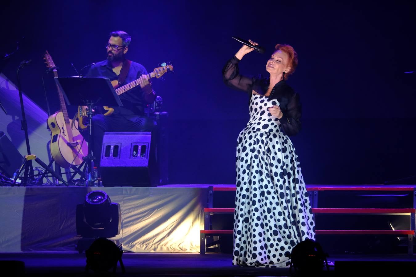 Un momento de la actuación de Paloma San Basilio en el Tío Pepe Festival 2025