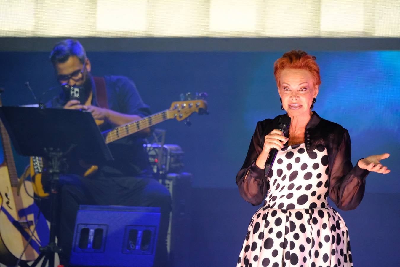 Un momento de la actuación de Paloma San Basilio en el Tío Pepe Festival 2025