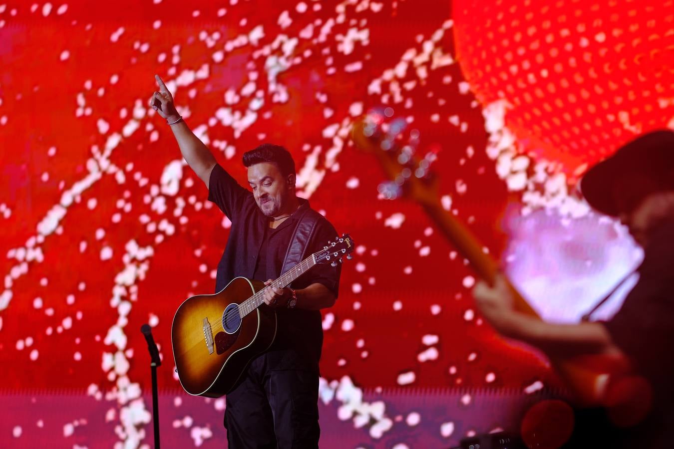 Luis Fonsi sintió el cariño del público de Jerez durante todo el concierto