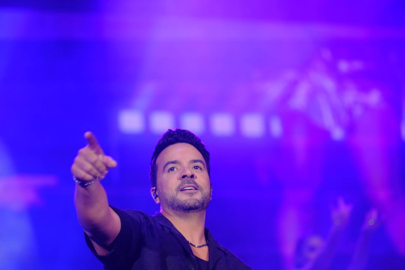 Luis Fonsi sintió el cariño del público de Jerez durante todo el concierto