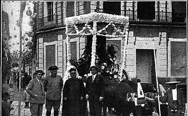 Carreta primitiva de la romería de la Virgen de Gracia
