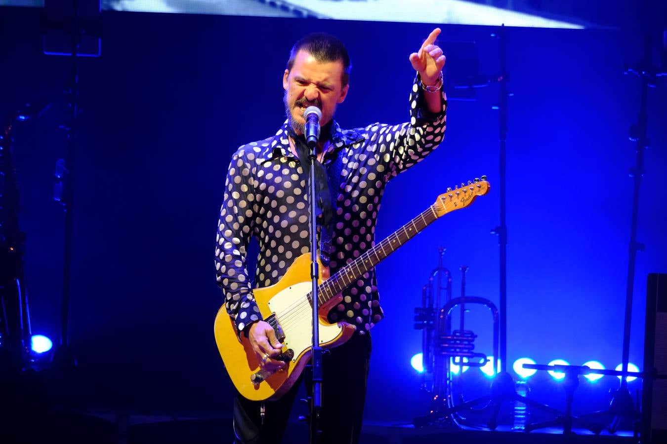 El músico ha repasado en el Tío Pepe Festival sus grandes éxitos