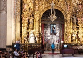 Pasión acometerá una limpieza y consolidación del retablo de la capilla sacramental