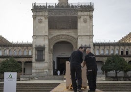 Patrimonio pide cambiar de lugar el transformador del Museo Arqueológico de Sevilla por el impacto visual