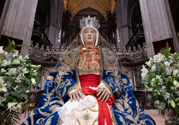 Galería del primer besamanos de la Virgen de los Reyes