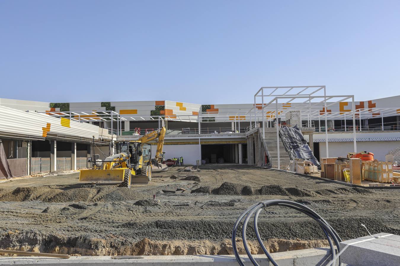 Estado actual de las obras de la nueva barriada de Entrenúcleos