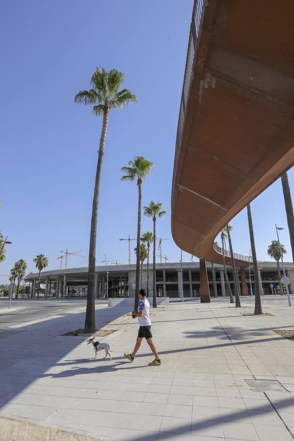 Estado actual de las obras de la nueva barriada de Entrenúcleos