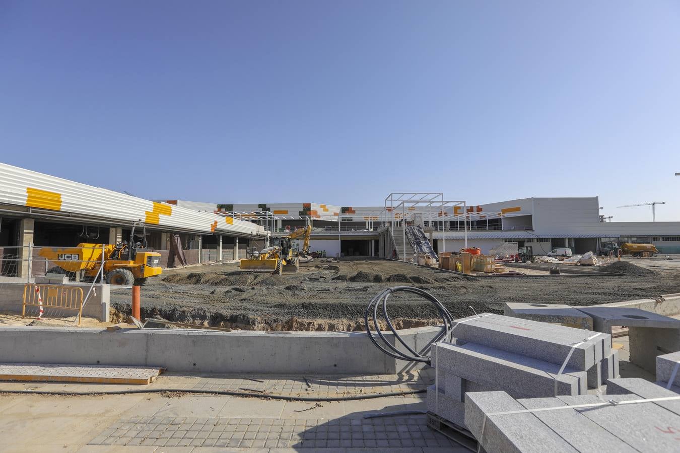 Estado actual de las obras de la nueva barriada de Entrenúcleos