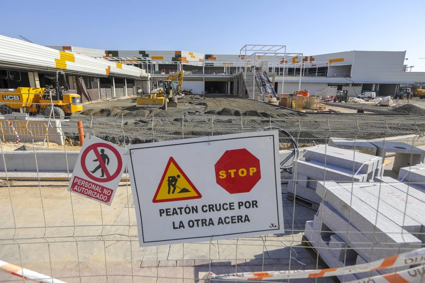 Estado actual de las obras de la nueva barriada de Entrenúcleos