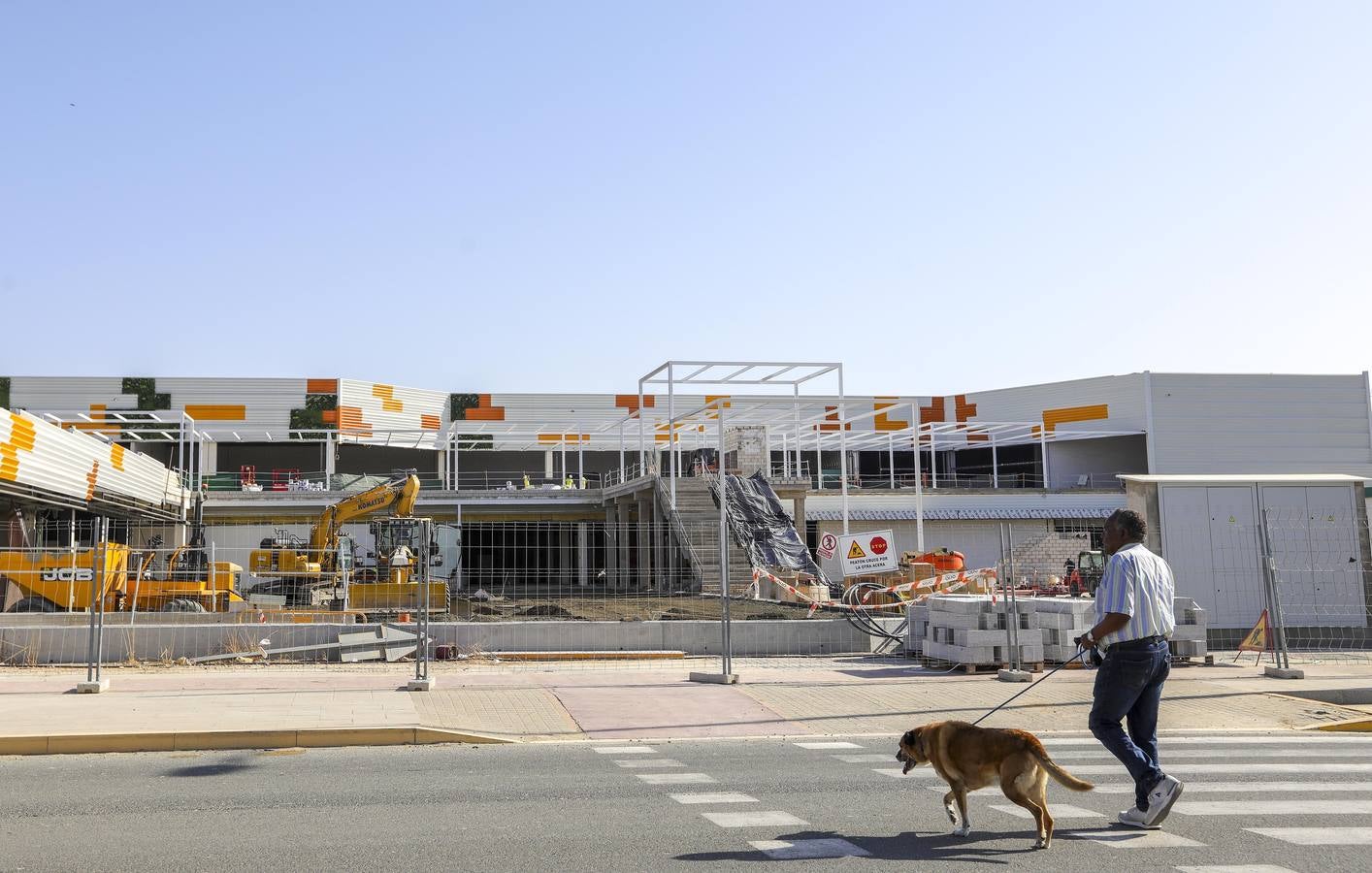 Estado actual de las obras de la nueva barriada de Entrenúcleos