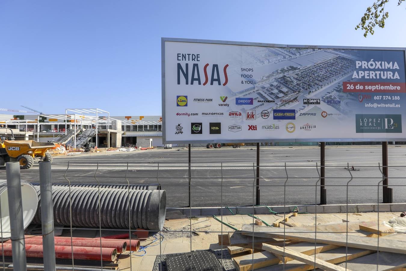 Estado actual de las obras de la nueva barriada de Entrenúcleos