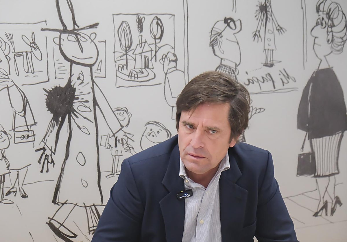 Eduardo Dávila Miura, en una entrevista con ABC