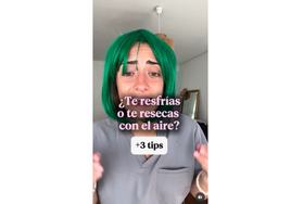 Sara Marín, doctora: «Hay que aplicar suero en la nariz cuando usamos el aire acondicionado»