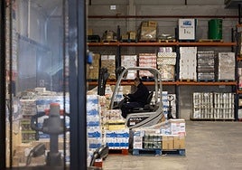 El Banco de Alimentos de Sevilla aumenta la comida recogida a pese a caer las donaciones económicas