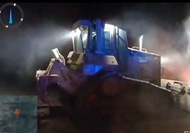 El incendio del Corredor de la Plata afecta a unas cinco hectáreas de matorral