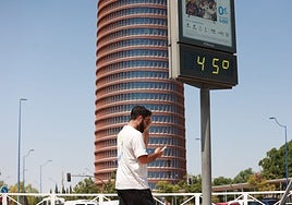 Morón y La Roda alcanzan los 45 grados con siete lugares de Sevilla entre los diez con más calor de toda España