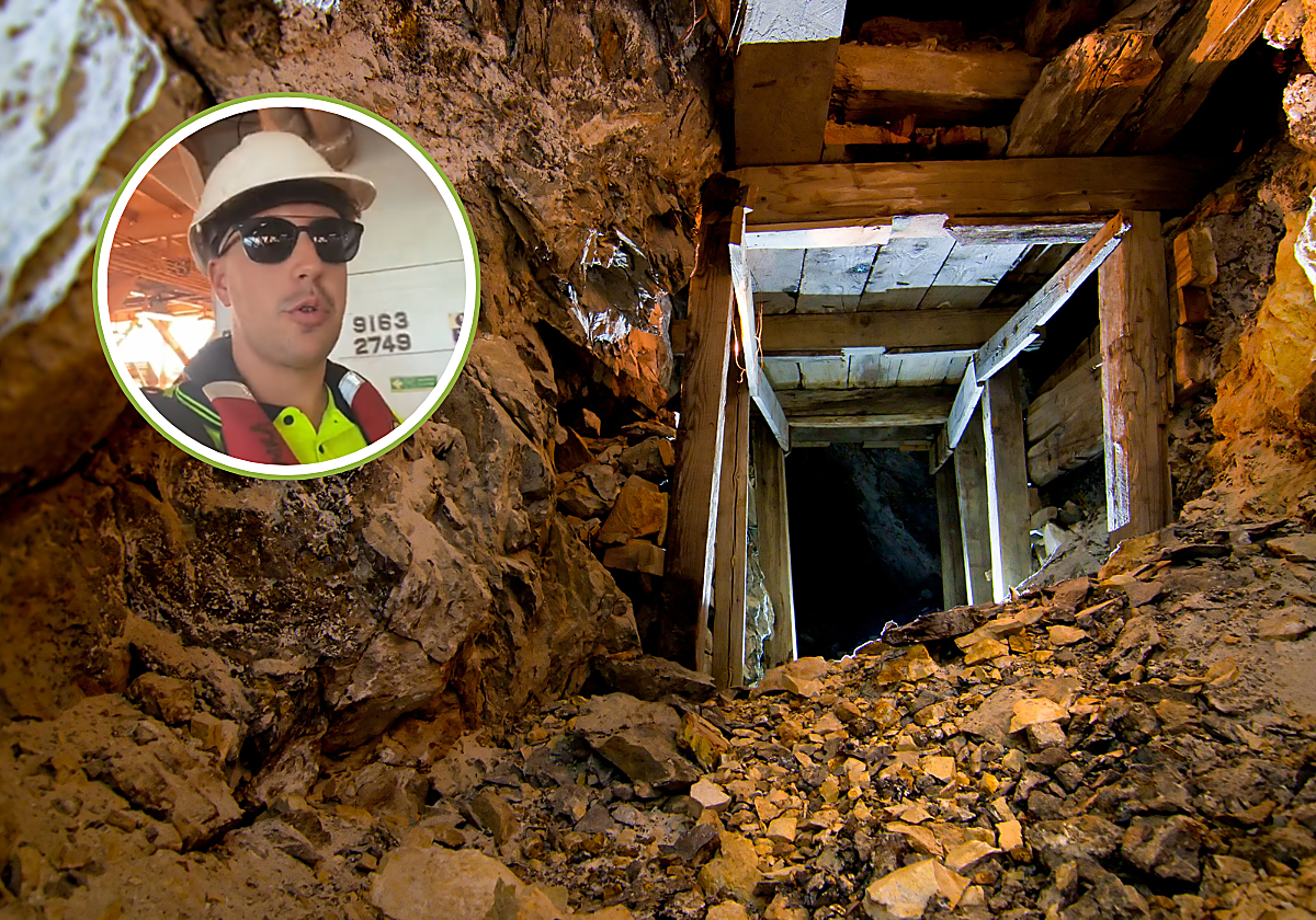 Un sevillano trabaja en una mina de Australia