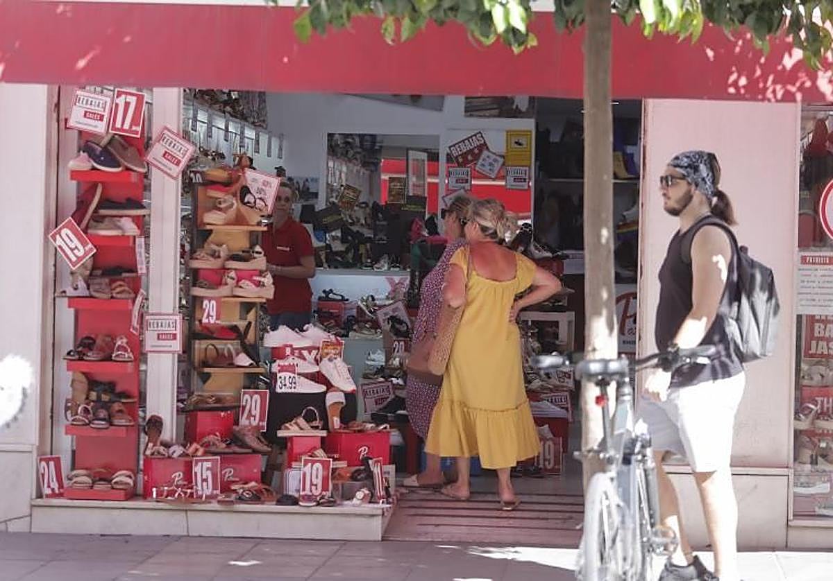 Un comercio en Triana adherido al programa Bonos Sevilla