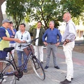 El alcalde de Sevilla en la avenida de China