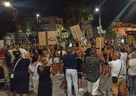 Concentración en San Juan por los cortes de luz