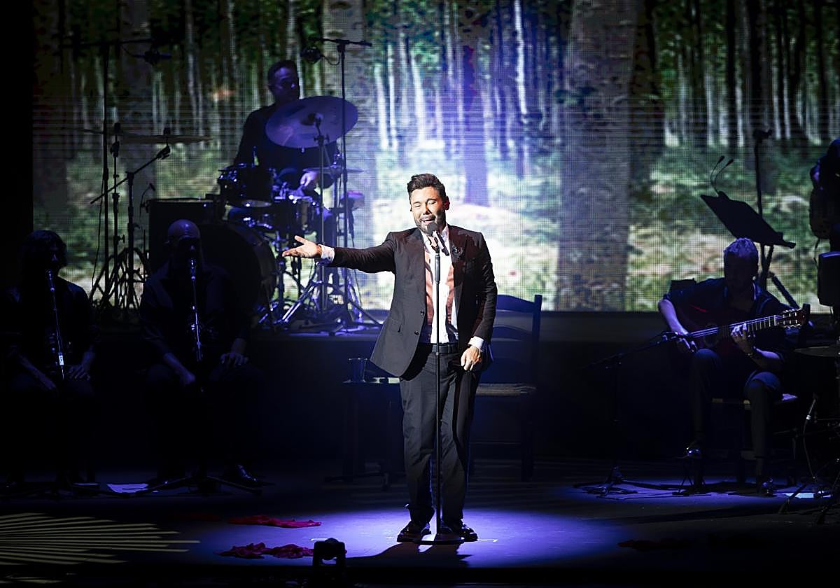 Miguel Poveda en el teatro del Generalife rindió homenaje a Federico García Lorca