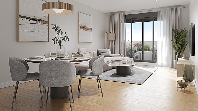 La nueva torre de casi 100 viviendas en Sevilla que tendrá piscina, parque infantil y gimnasio