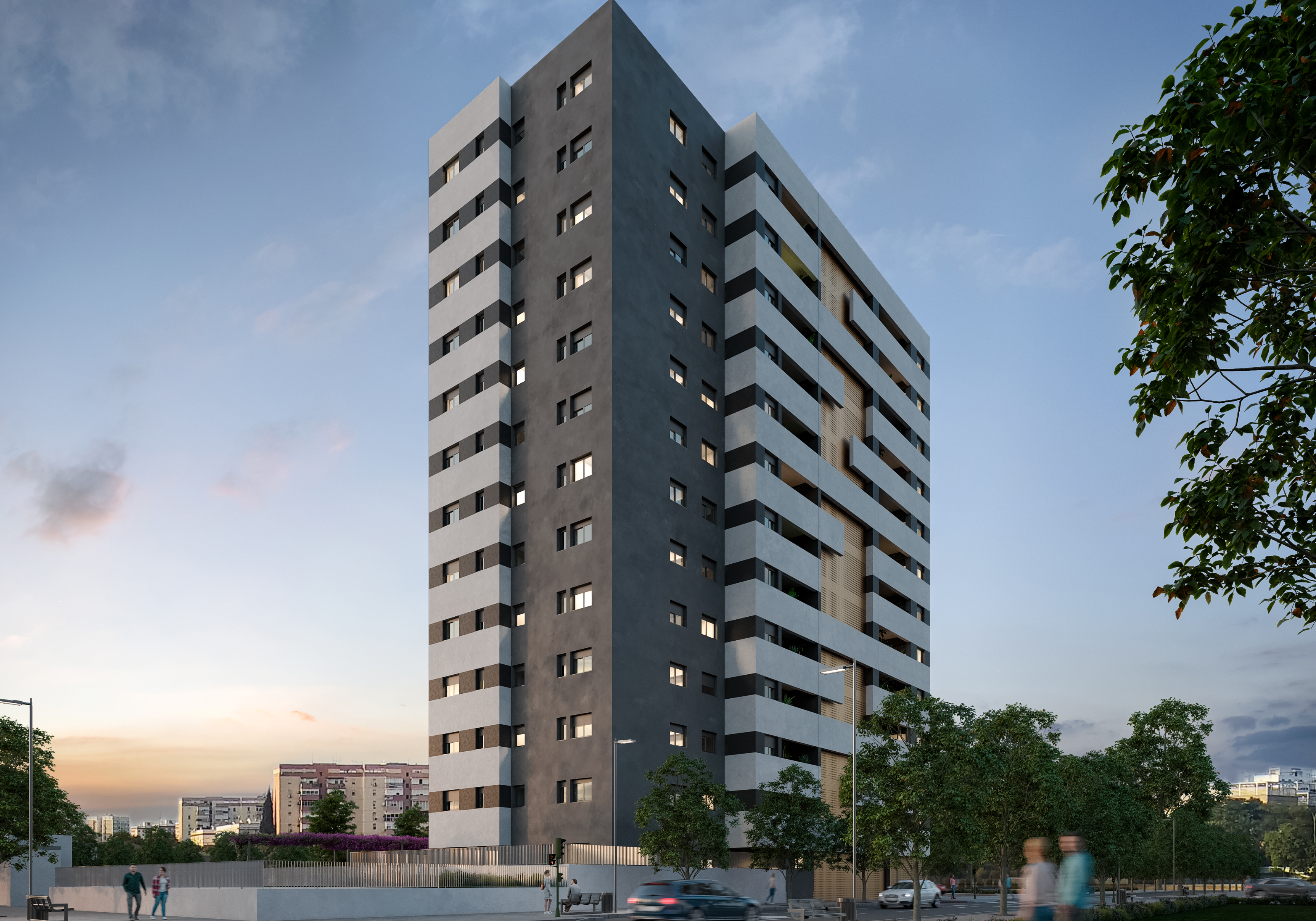 Así será el edificio Torremagna en Sevilla