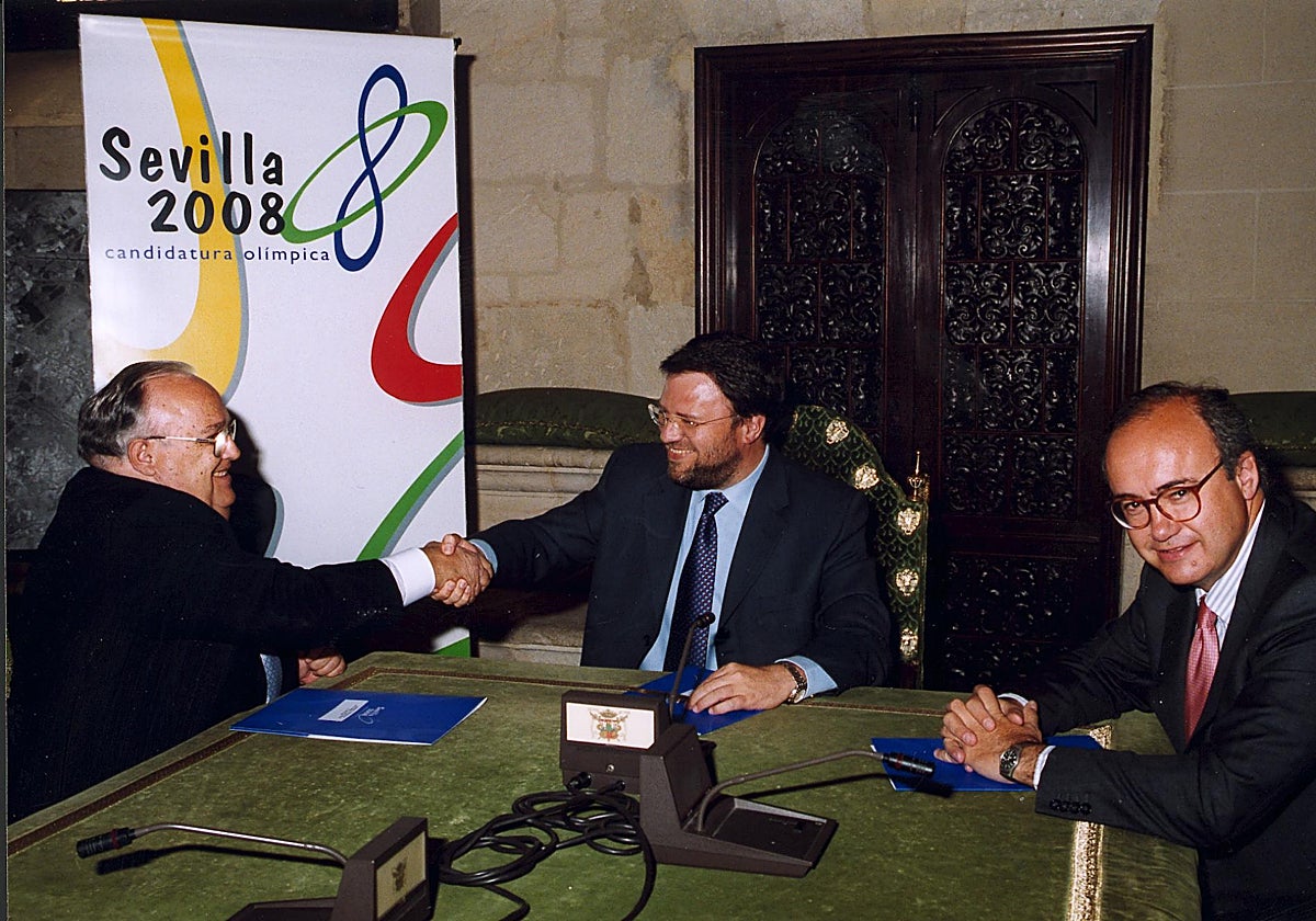 Monteseirín y Alfonso Seoane, cabezas visibles de la precandidatura sevillana para 2008