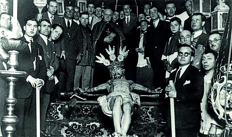 La bendición del primer Cristo de las Aguas de Illanes