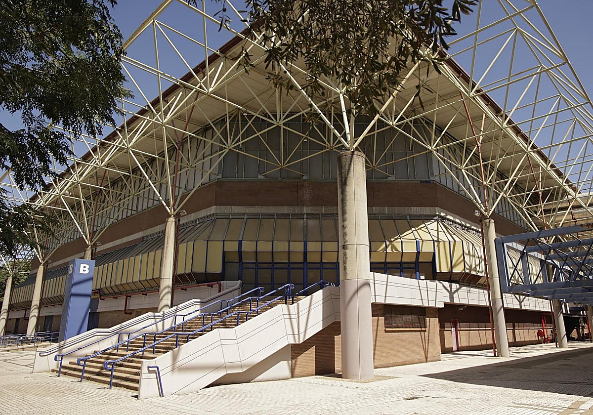 Exterior del pabellón San Pablo