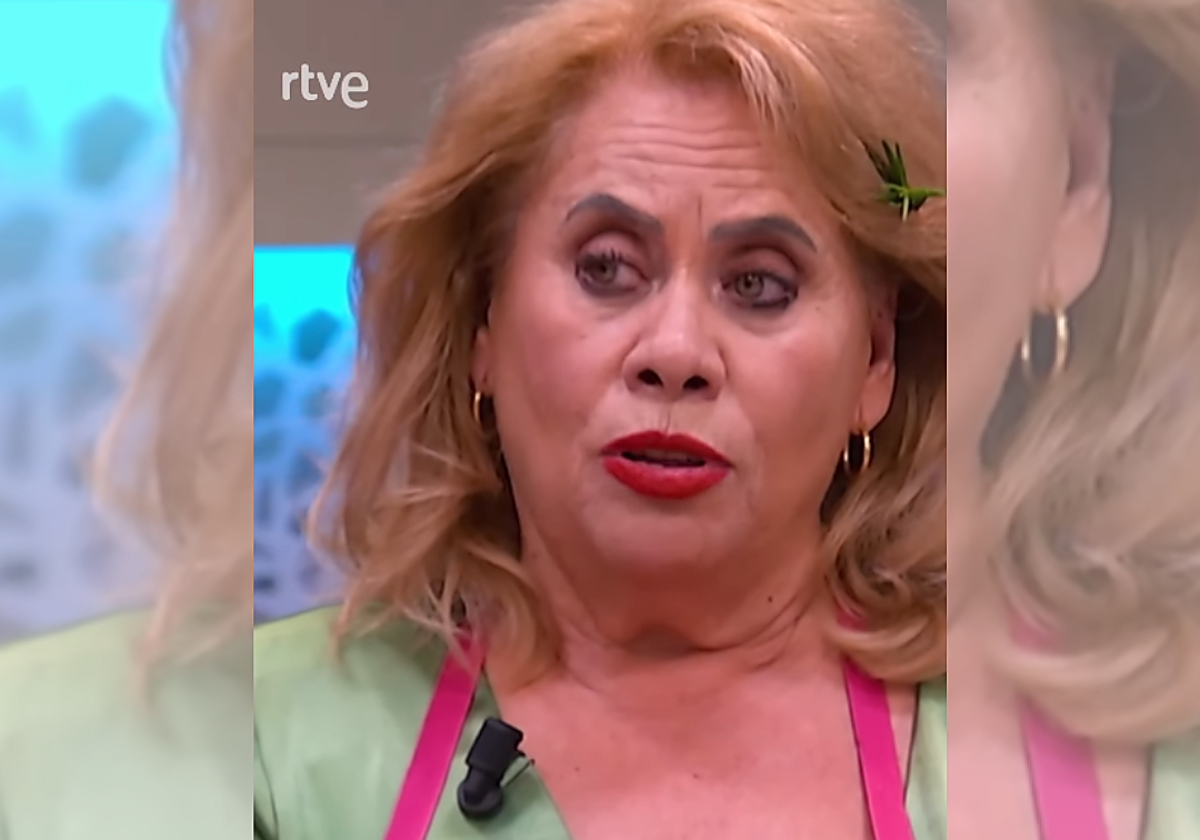 Carmina Barrios en uno de los momentos del programa