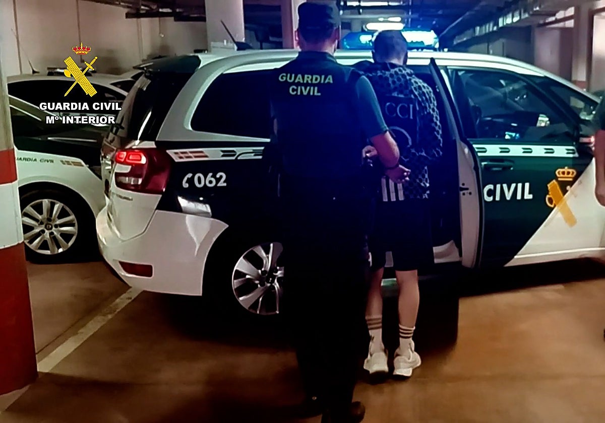 Momento de la detención