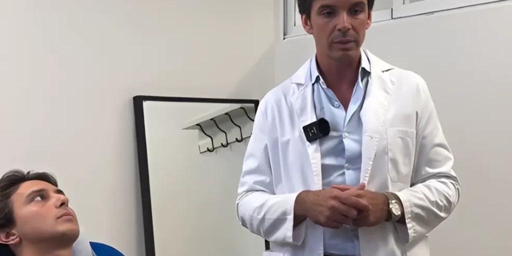 José Antonio Salas, médico de Roca Rey: «Tenía roto el tendón de Aquiles y dos huesos del tobillo»