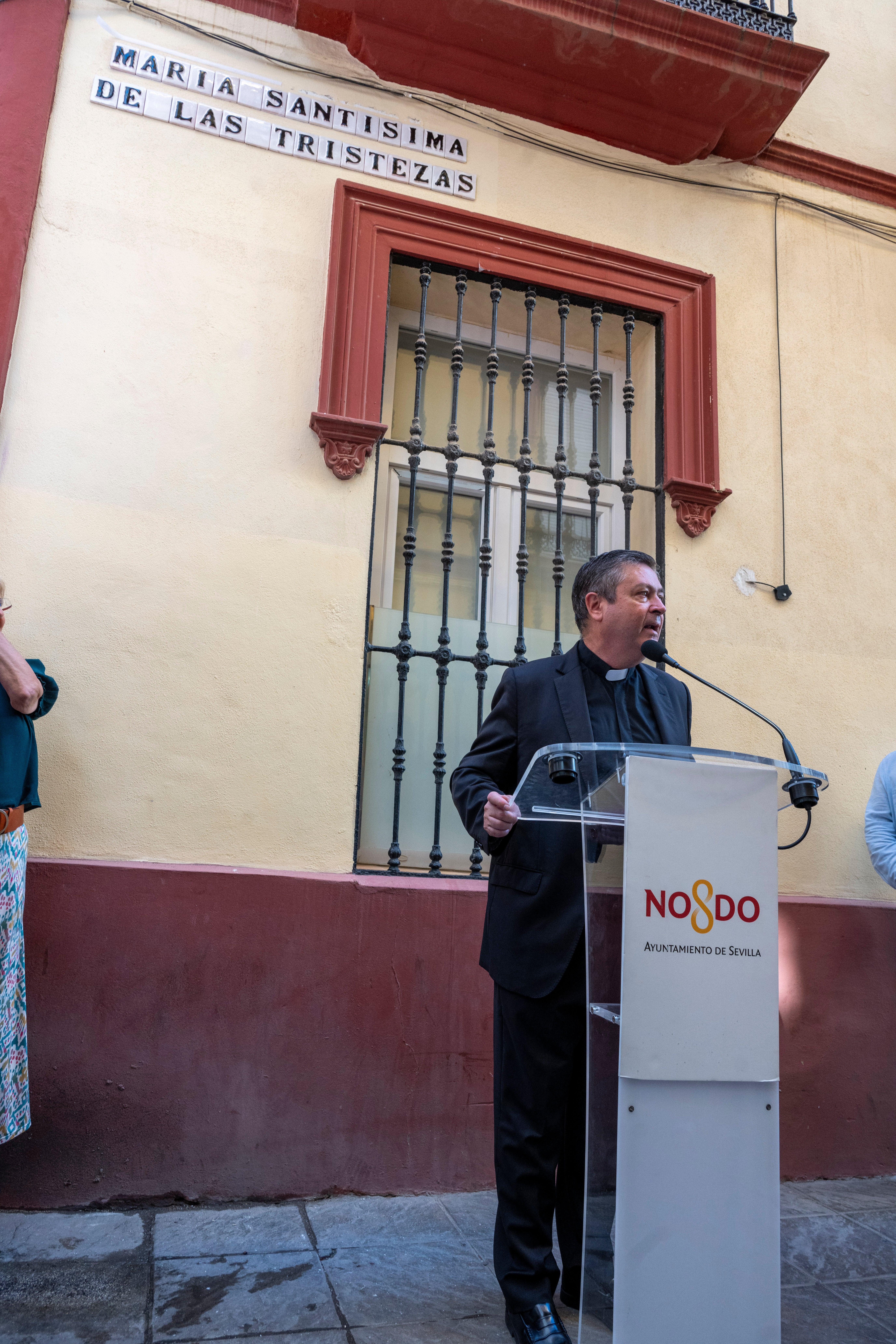 La inauguración de la calle Virgen de las Tristezas, en imágenes