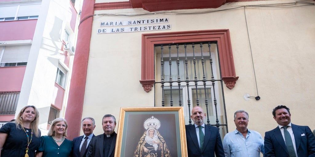 La Virgen de las Tristezas de la Vera Cruz ya da nombre a una calle en Sevilla