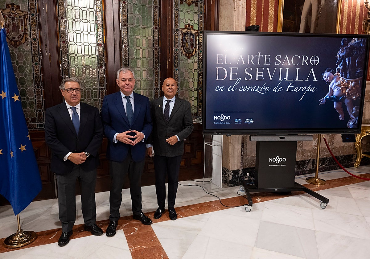 Presentación de la exposición de arte sacro en Bruselas